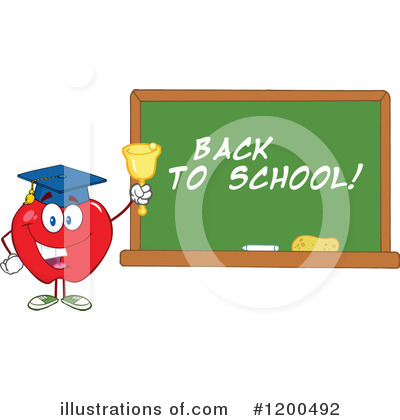 Royalty-Free (RF) Apple Clipart Illustration by Hit Toon - Stock Sample #1200492