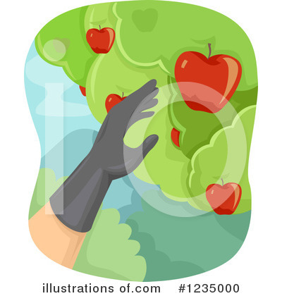 Orchard Clipart #1235000 by BNP Design Studio