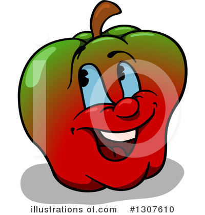 Royalty-Free (RF) Apple Clipart Illustration by dero - Stock Sample #1307610