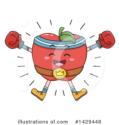 Royalty-Free (RF) Apple Clipart Illustration by BNP Design Studio - Stock Sample #1429448