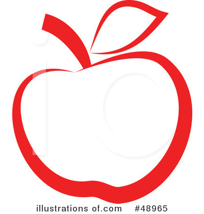 Royalty-Free (RF) Apple Clipart Illustration by Prawny - Stock Sample #48965