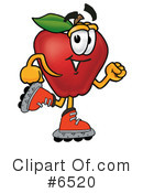 Apple Clipart #6520 by Mascot Junction