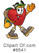 Apple Clipart #6541 by Mascot Junction