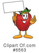 Apple Clipart #6563 by Mascot Junction