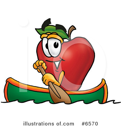 Apple Character Clipart #6570 by Mascot Junction