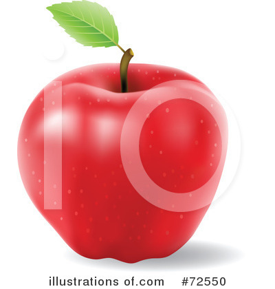 Royalty-Free (RF) Apple Clipart Illustration by cidepix - Stock Sample #72550
