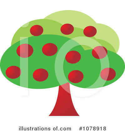Apple Tree Clipart #1078918 by Lal Perera