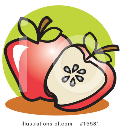Royalty-Free (RF) Apples Clipart Illustration by Andy Nortnik - Stock Sample #15581