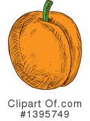 Apricot Clipart #1395749 by Vector Tradition SM