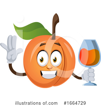 Royalty-Free (RF) Apricot Clipart Illustration by Morphart Creations - Stock Sample #1664729