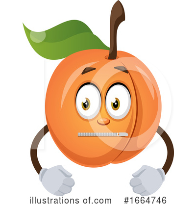 Royalty-Free (RF) Apricot Clipart Illustration by Morphart Creations - Stock Sample #1664746