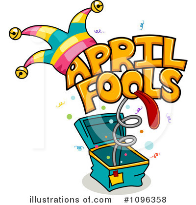 Royalty-Free (RF) April Fools Clipart Illustration by BNP Design Studio - Stock Sample #1096358