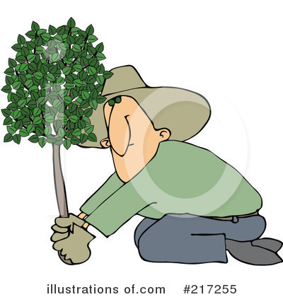 Royalty-Free (RF) Arbor Day Clipart Illustration by djart - Stock Sample #217255