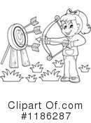 Archery Clipart #1186287 by visekart