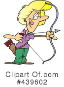 Archery Clipart #439602 by toonaday