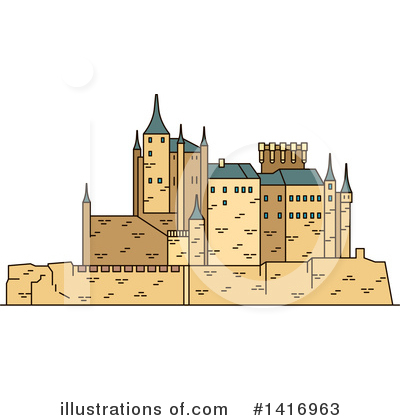 Royalty-Free (RF) Architecture Clipart Illustration by Vector Tradition SM - Stock Sample #1416963