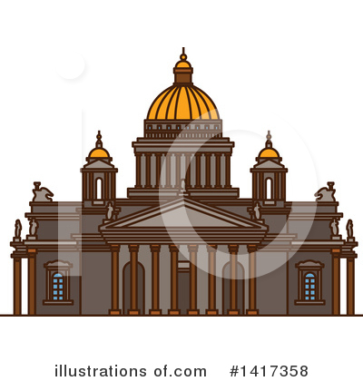 Royalty-Free (RF) Architecture Clipart Illustration by Vector Tradition SM - Stock Sample #1417358