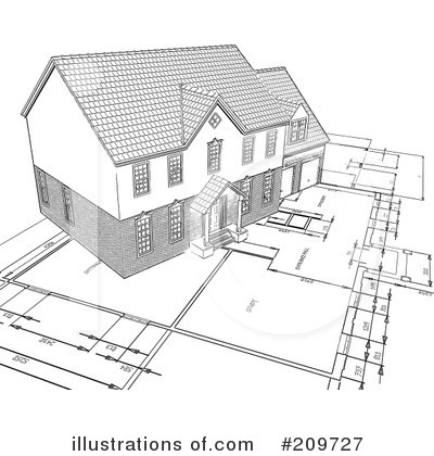 Home Design Clipart #209727 by KJ Pargeter