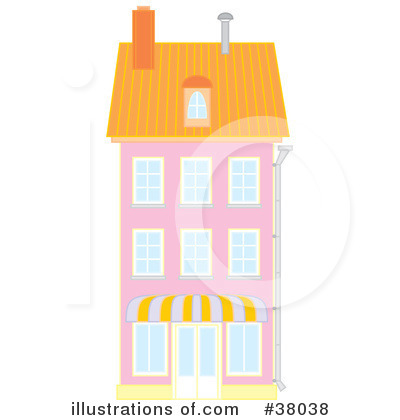 Royalty-Free (RF) Architecture Clipart Illustration by Alex Bannykh - Stock Sample #38038