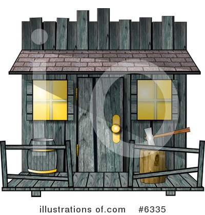 Royalty-Free (RF) Architecture Clipart Illustration by djart - Stock Sample #6335