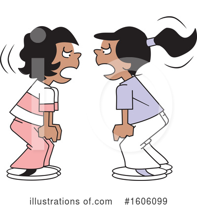 Arguing Clipart #1606099 by Johnny Sajem