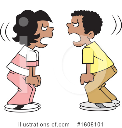 Arguing Clipart #1606101 by Johnny Sajem