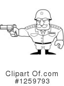 Army General Clipart #1259793 by Cory Thoman