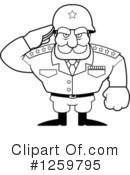 Army General Clipart #1259795 by Cory Thoman