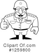 Army General Clipart #1259800 by Cory Thoman