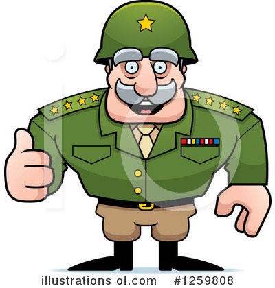 Military Clipart #1259808 by Cory Thoman