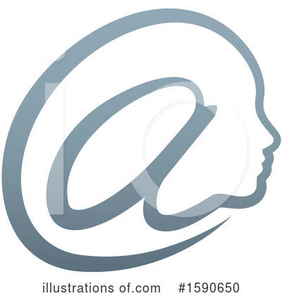 Royalty-Free (RF) Arobase Clipart Illustration by AtStockIllustration - Stock Sample #1590650