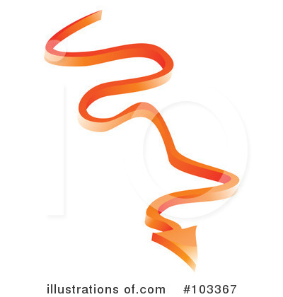 Royalty-Free (RF) Arrow Clipart Illustration by MilsiArt - Stock Sample #103367