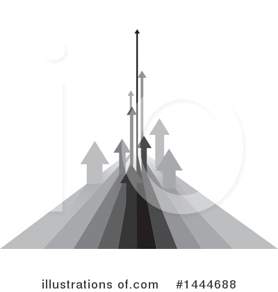 Royalty-Free (RF) Arrow Clipart Illustration by ColorMagic - Stock Sample #1444688