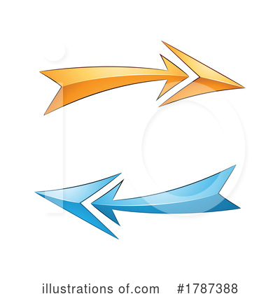 Royalty-Free (RF) Arrow Clipart Illustration by cidepix - Stock Sample #1787388