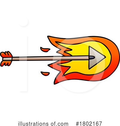 Royalty-Free (RF) Arrow Clipart Illustration by lineartestpilot - Stock Sample #1802167