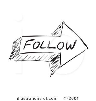 Follow Me Clipart #72601 by Arena Creative