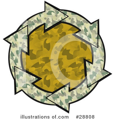 Royalty-Free (RF) Arrows Clipart Illustration by djart - Stock Sample #28808