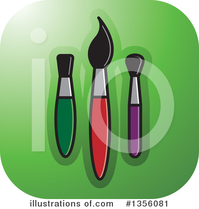 Painting Clipart #1356081 by Lal Perera