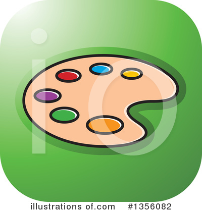 Painting Clipart #1356082 by Lal Perera