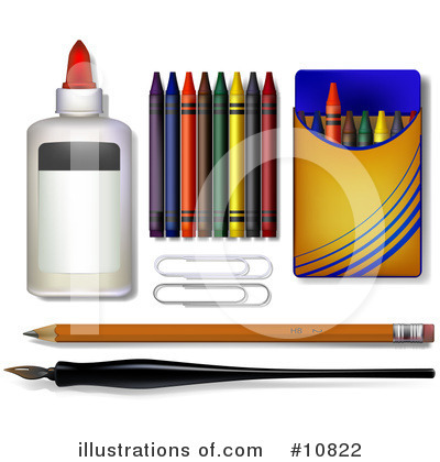 Crayon Clipart #10822 by Leo Blanchette