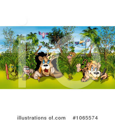 Royalty-Free (RF) Artist Clipart Illustration by dero - Stock Sample #1065574