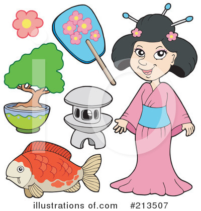 Asian Clipart #213507 by visekart