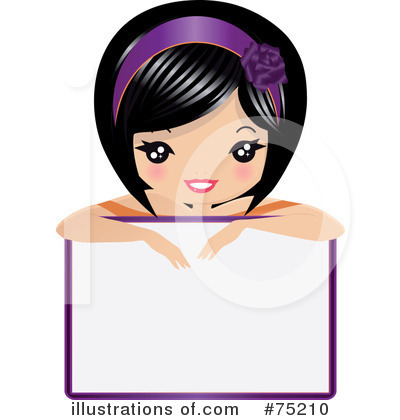 Asian Woman Clipart #75210 by Melisende Vector