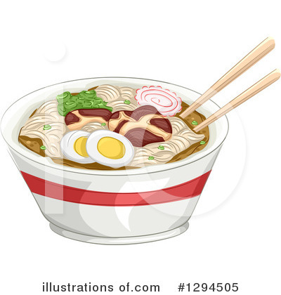 Asian Food Clipart #1294505 by BNP Design Studio