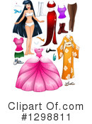 Asian Woman Clipart #1298811 by Liron Peer