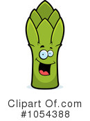 Asparagus Clipart #1054388 by Cory Thoman