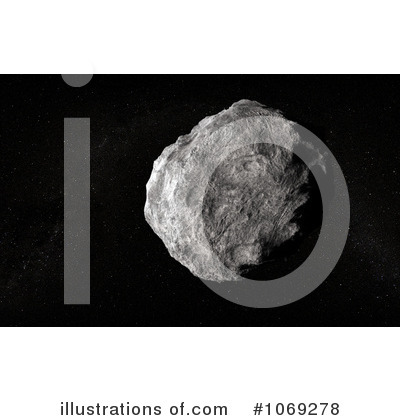 Royalty-Free (RF) Asteroid Clipart Illustration by Mopic - Stock Sample #1069278