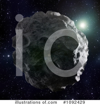 Royalty-Free (RF) Asteroid Clipart Illustration by Mopic - Stock Sample #1092429