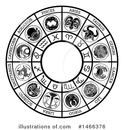 Horoscop Clipart #1466376 by AtStockIllustration