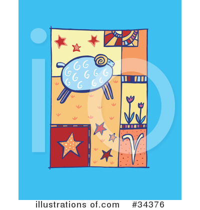 Royalty-Free (RF) Astrology Clipart Illustration by Lisa Arts - Stock Sample #34376